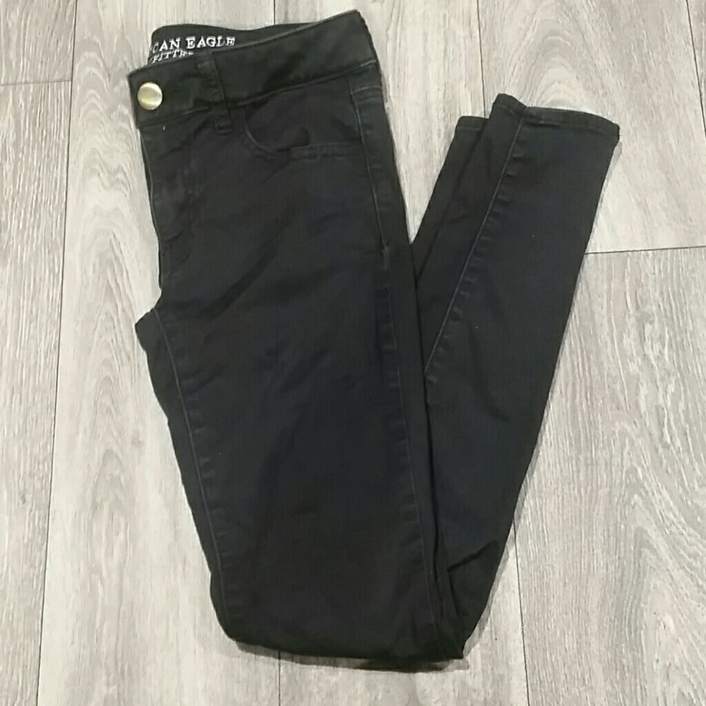 American Eagle black jeggings